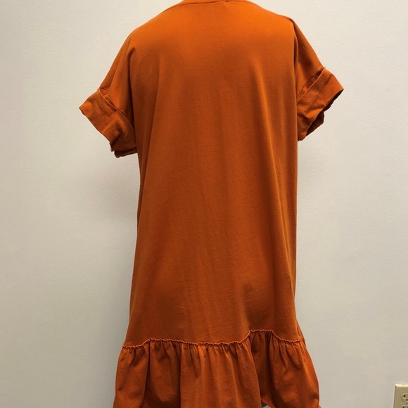 boohoo orange‎ tunic - Picture 3 of 4